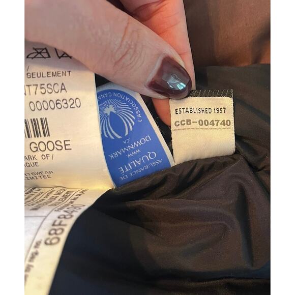 NWOT Canada Goose Expedition Down Jacket Parka in Brown Mens sz. L - Picture 10 of 12